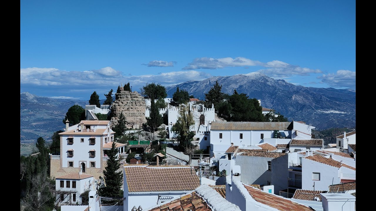 Comares-Village in the sky-Andalusian hidden gem #pueblosblancos #viaferrata #cemetery #traditional