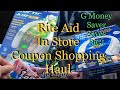 Rite aid bonus cash blow off  build up of last minute monthly bc challenges  incredibly hot buys