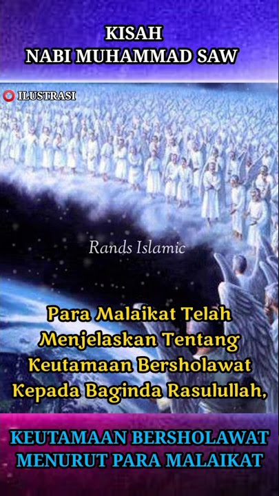 Keutamaan Bersholawat Kepada Rasulullah #shorts #sholawat #kisahnabi #viral