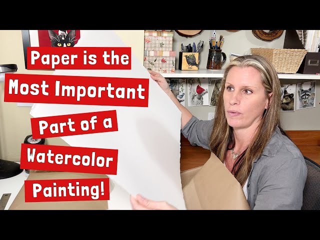My choice of watercolour paper – Part 1