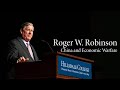 Roger W. Robinson | China and Economic Warfare