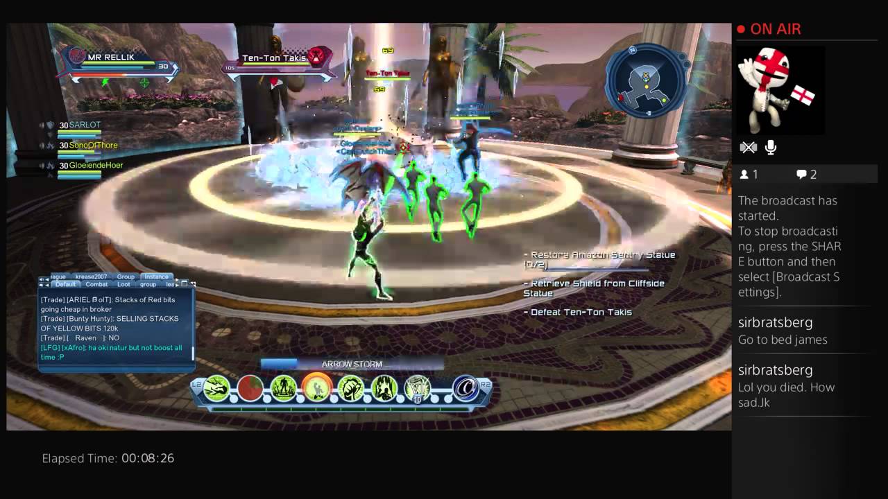 DCUO - New Hardlight Troll Loadout In Action - T6 Alert