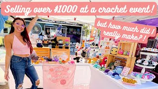картинка: Продала на осенней ярмарке вязаных крючком изделий больше 1000 долларов! Но сколько я на самом де...