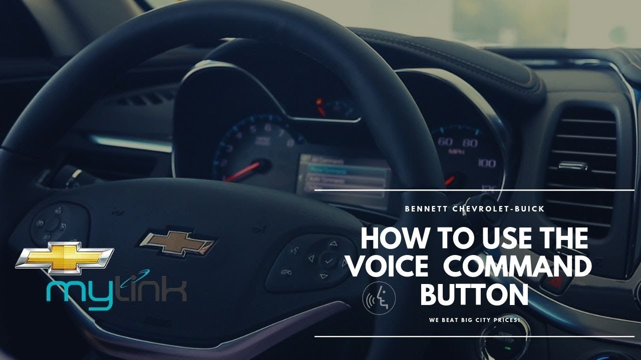 How To Use Chevrolet Voice Command Features - YouTube