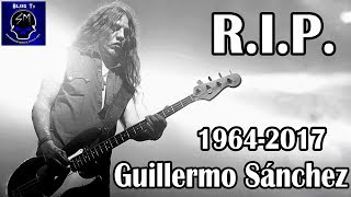 Video thumbnail of "Guillermo Sánchez, bajista de Rata Blanca fallece."