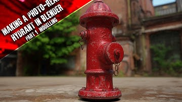Making a Photo-Real Hydrant in Blender: Part 1 Modelling