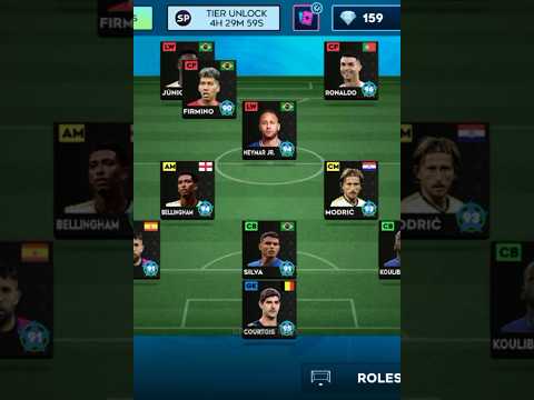 DLS 24 Man City & Liverpool played player best squad 3-4-3 Formation #dls24 #shorts #viral