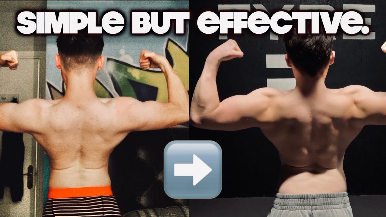 A Simple Back & Bicep Workout To EXPLODE My Gains 