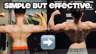 A Simple Back & Bicep Workout To EXPLODE My Gains 