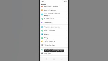 how to enable/ Disable Developer option in android