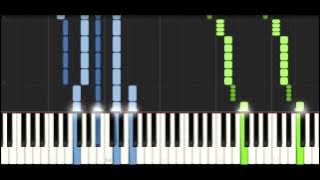 Ahrix - Left Behind - PIANO TUTORIAL