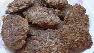 Печёночные котлеты / liver cutlets