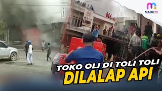Toko Terminal Oli di Tolitoli Terbakar, Dua Pemadam Hingga Tewas Akibat Asap Tebal