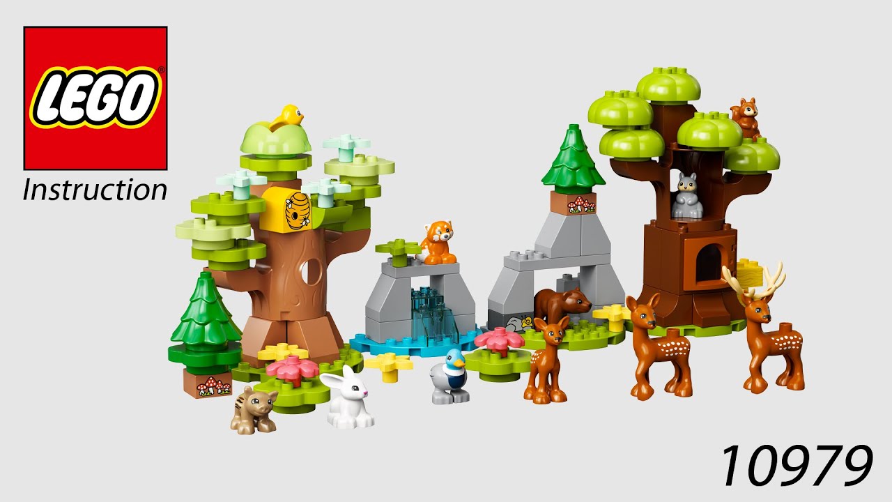 LEGO Instruction - DUPLO - 10979 - Wild Animals of Europe