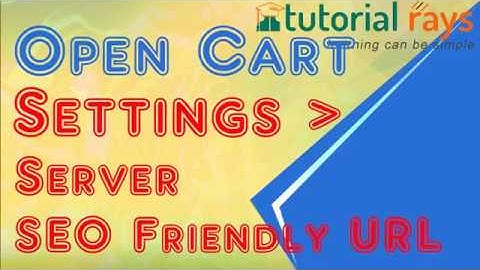 8.OpenCart SEO Friendly URL | OpenCart Tutorials | OpenCart Training