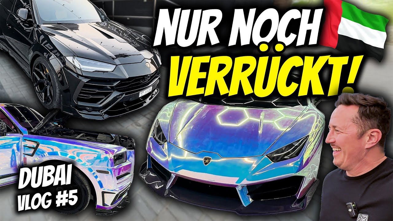 VERRÜCKTE Autos OHNE ENDE!! Dubai's Schätze & Besuch bei einem Freund ...