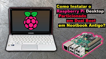 Como Instalar o SO Raspberry Pi Desktop PARTICIONADO em DUAL BOOT em PC ou Notebook Fraco, Antigo!