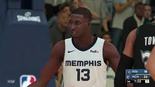 NBA 2K19 - Minnesota Timberwolves vs Memphis Grizzlies (Chinese New Year’s)