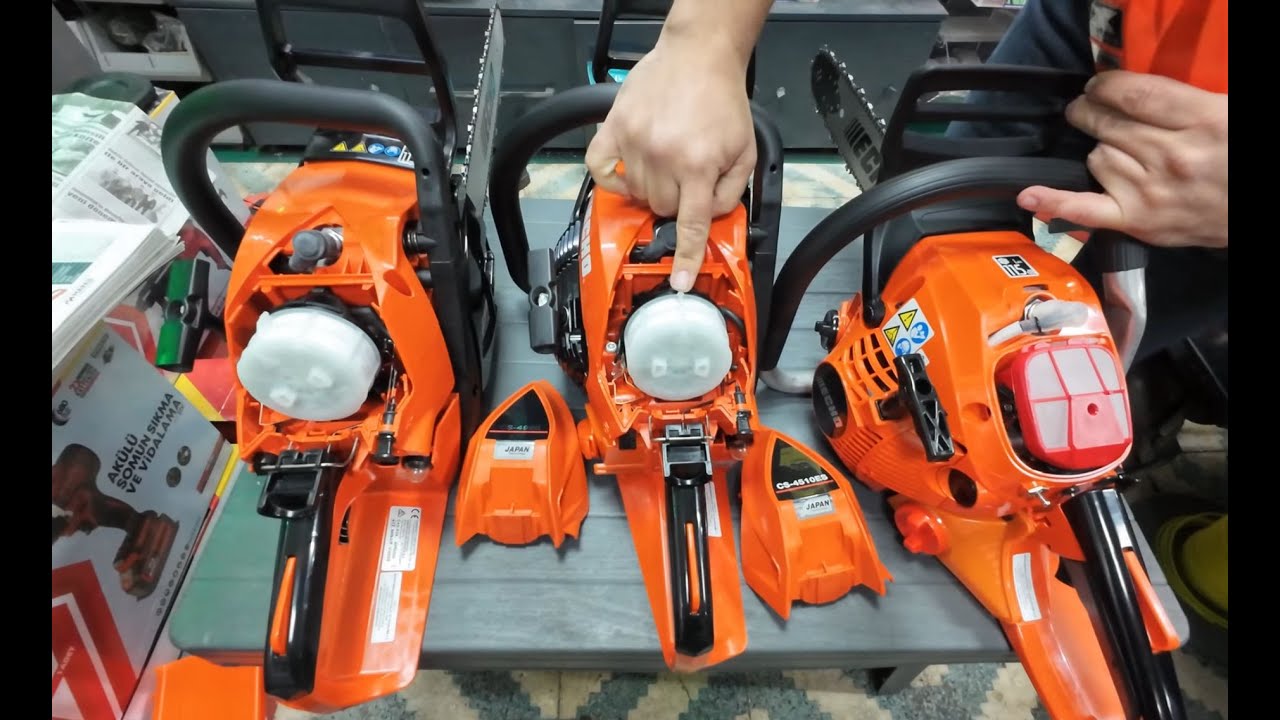 ECHO TESTERELER KARŞI KARŞIYA ! CS-501 vs CS 4510 vs CS4920