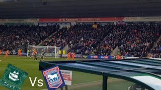 SHOCKING END TO THE VIDEO|| Plymouth Argyle vs Ipswich Town Vlog|| (02/03/24)