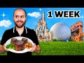 Eating only disney world food for 1 week i spent 800