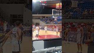 jayson castro taking a free throw for tnt tropang giga team at may 1, 2024, pba game. #shorts