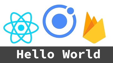 Ionic + React + Firebase #4: Hello World