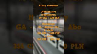 Ile Kosztuje Pociąg W Szwajcarii?