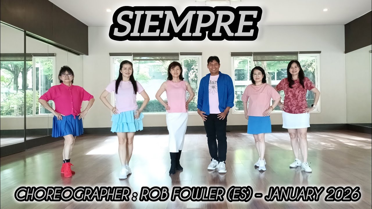 Siempre//Line dance//Coach Sugeng//Blessing Mom 