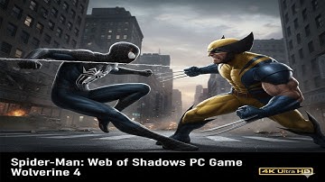 Spider-Man: Web of Shadows PC Game Wolverine 4K Ultra HD