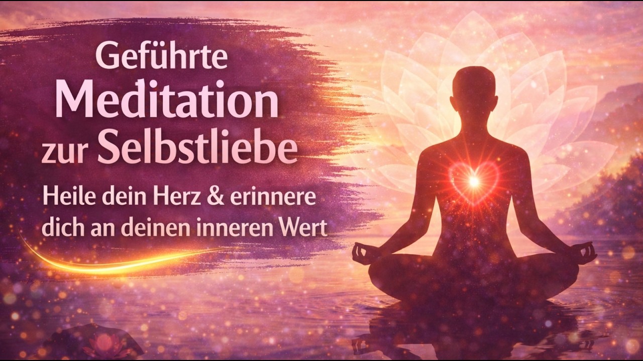Geführte Meditation zur Selbstliebe – Heile dein Herz & erinnere dich an deinen inneren Wert