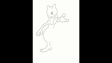 pokemon drawing / pokedex Mewtwo / pokemon 150