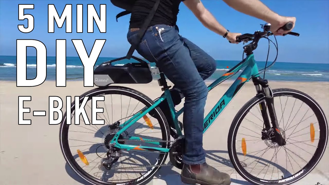 The Easiest DIY Electric Bike Kit Ive Ever Used Rubbee X