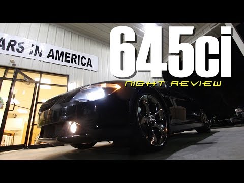 night-review-|-bmw-645ci-coupe---exterior-&-interior-lighting-(-in-depth-review-)