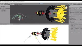 Unity leap motion - engine disassemble demo