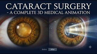 Cataract Surgery Explained in 3D | Step-by-Step Eye Surgery Animation