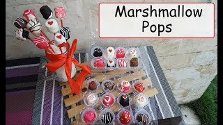 Marshmallow pops | Mallow pops | Chocolate Marshmallow pops | Lollipops