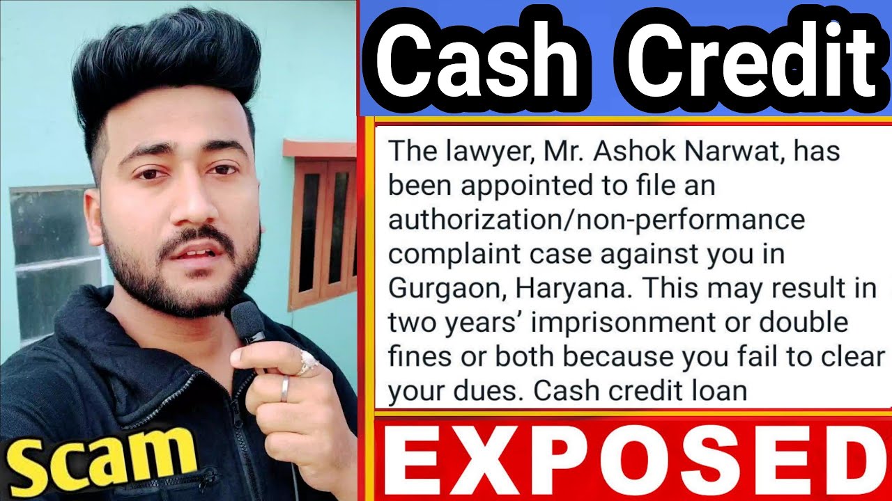 Cash Credit Loan Repayment Whatsapp Message Scam | Cash Credit loan whatsapp message reality Exposed