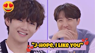 VHOPE : Taehyung Having An Obvious Crush On Hobi