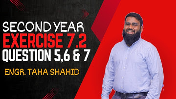 XII EXERCISE  7.2 QUESTION 5,6 & 7 | STRAIGHT LINES | ENGR. TAHA SHAHID | KARACHI BOARD