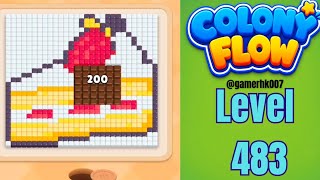 Colony Flow Level 483 Walkthrough Solution 