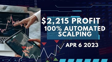 $2,215 Profit 4/6/23 - 100% automated scalping algo for NinjaTrader 8 - Trading Futures Now Algo