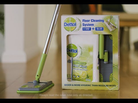 Leanne Reviews The Dettol Floor Cleaning System Youtube