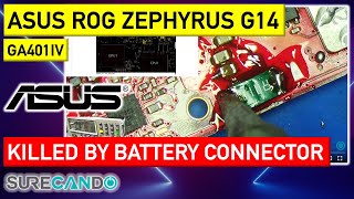 ASUS ROG Zephyrus G14 GA401: User DIY Mishap Motherboard Revived - Watch the Repair ?️