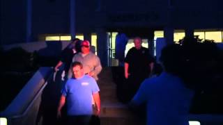 Commissioner Ownby leaves Detention Facility