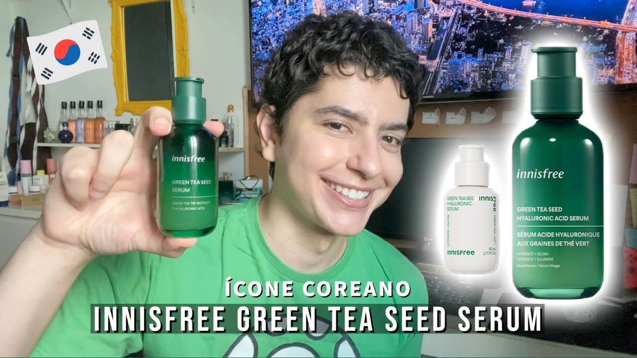RESENHA INNISFREE GREEN TEA SEED SERUM FORTALECEDOR DE BARREIRA