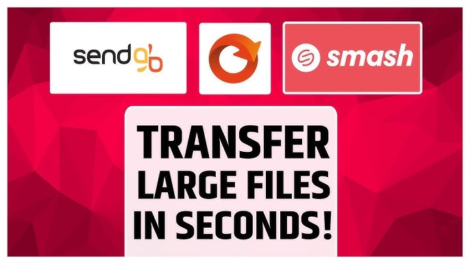 Smash's file transfer service just let us transfer a 33GB file for