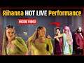 International pop star singer rihanna sets stage on fire at anant ambani prewedding  inside