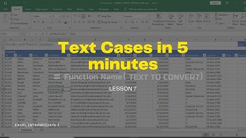 Introduction to LOWER, UPPER & PROPER functions in Excel | Excel Tips & Tricks