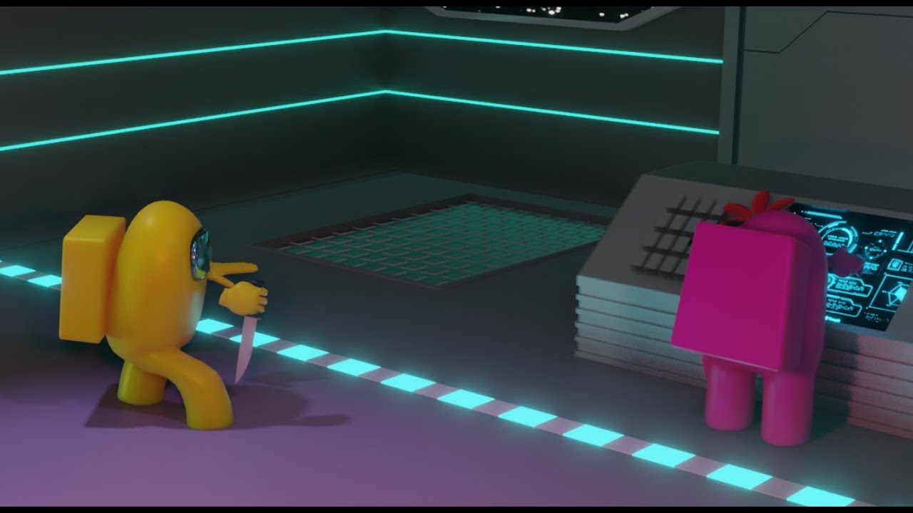 among us funny animation